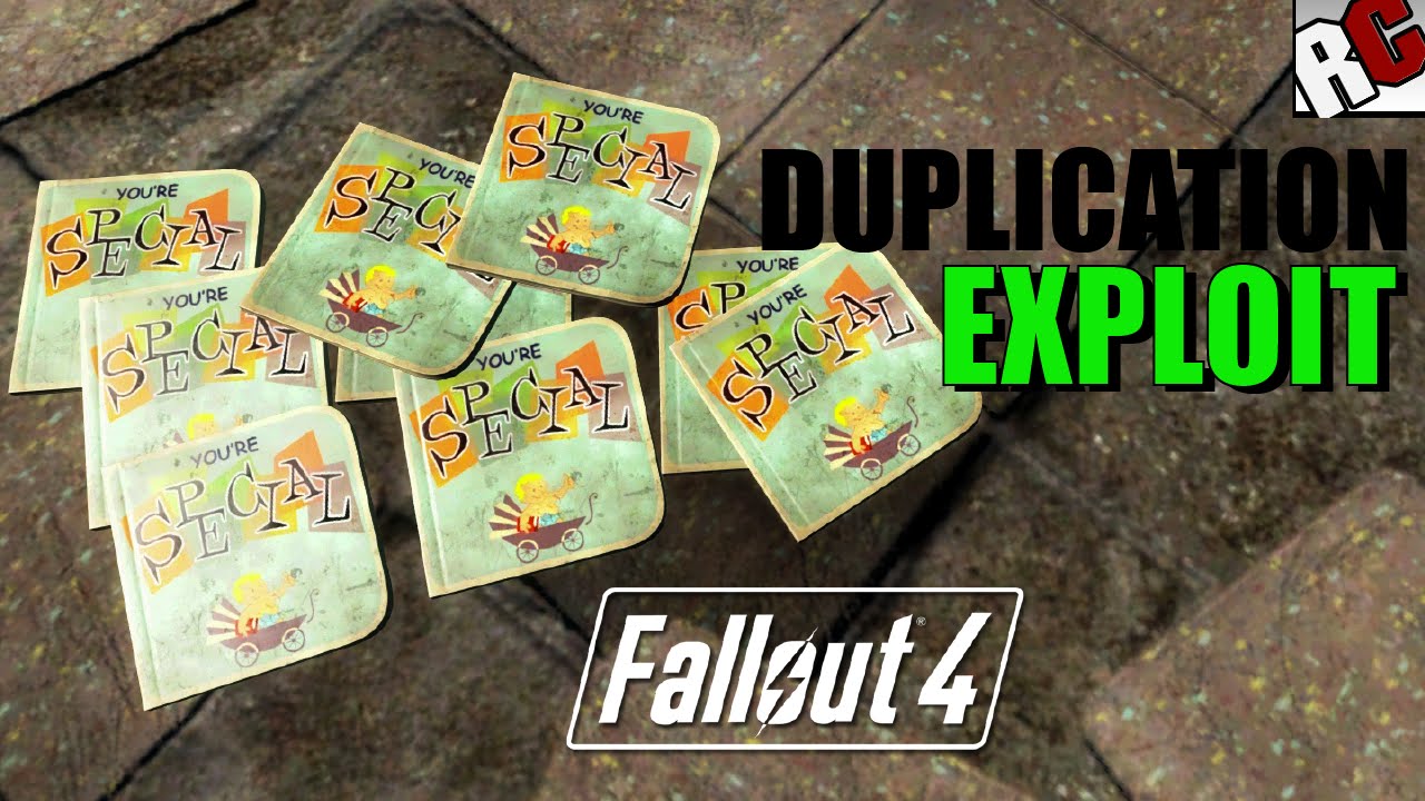 Fallout 4 Item Duplication Exploit Copy Weapons And Attribute Points You Re Special Magazine Youtube