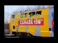 RAILREEL VIA 76 VIA 916 Canada 150 Ingersoll Ontario Feb 4 2017