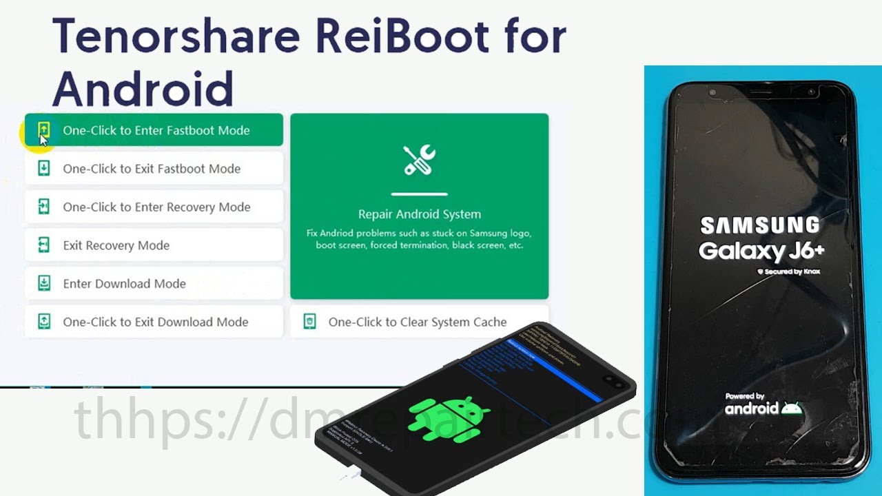 How to Repair Android System with Reiboot for Android Pro  How To Make Android Fastboot Mode Free