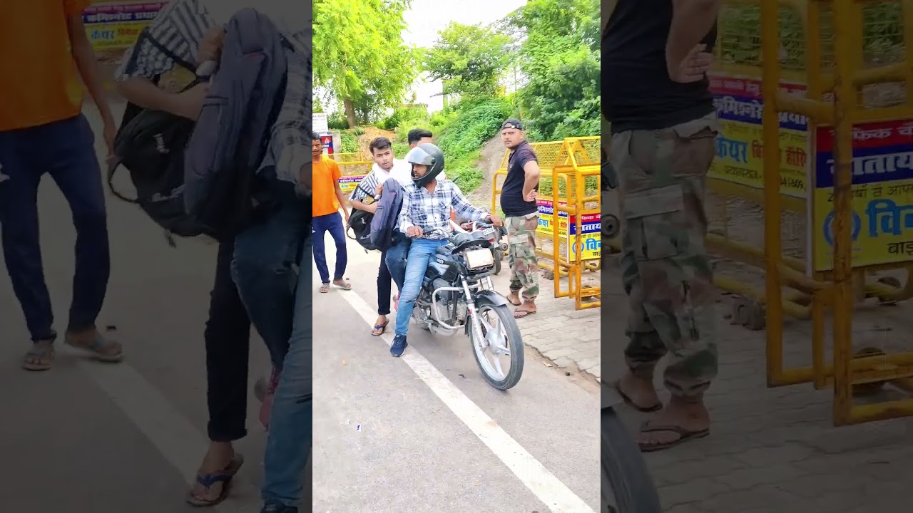 Phaphamau pull pe suru hua naya kam 🤣🤣🤣🤣 