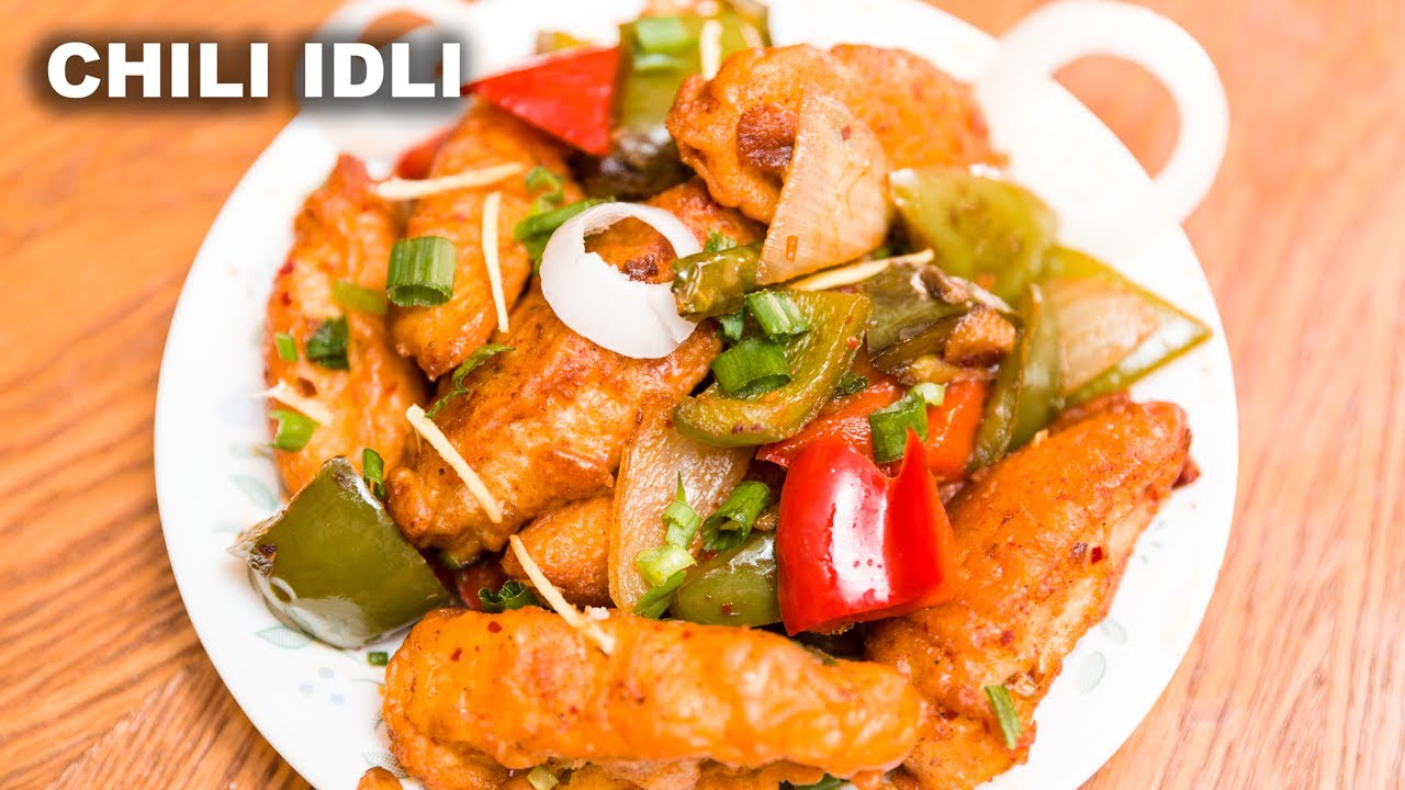 Chilli Idli | Idli Fry | Leftover Idli into Yummy Appetizer | Anjali’s Recipes USA