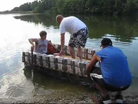 Milk Jug Raft - YouTube