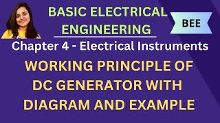 Working Principle of DC Generator in Electrical Machines with Diagram and Example |BEE|