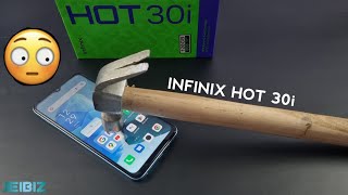 Infinix Hot 30i Screen Scratch Test 🛠️🔨 | Hot 30i Durability Test