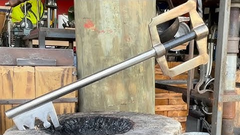 Making the Keyblade from the Kingdom Hearts series by Disney and Pixar