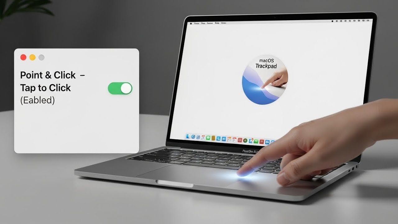 How to solve MacBook Air Touchpad Double Tap Not Working | Easy ...