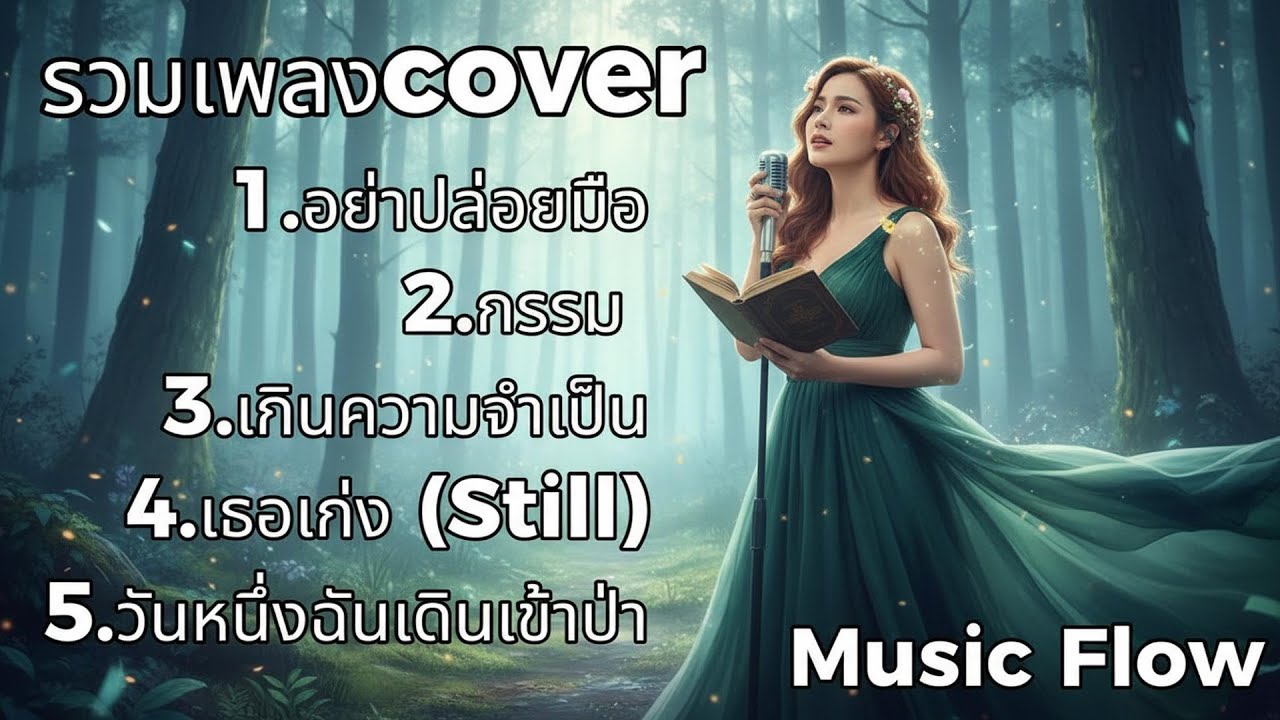 รวมเพลง Cover Acoustic เพราะๆ ฟังยาวต่อเนื่อง | อย่าปล่อยมือ • กรรม • เกินความจำเป็น | Music Flow