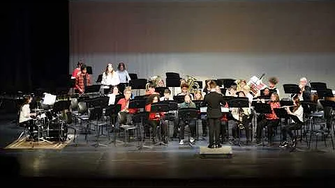 Elida 8th Grade Band performs "The Christmas Song"...