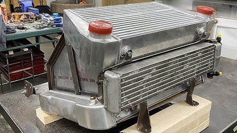 RX7 FC v-mount cooling setup - Part 1