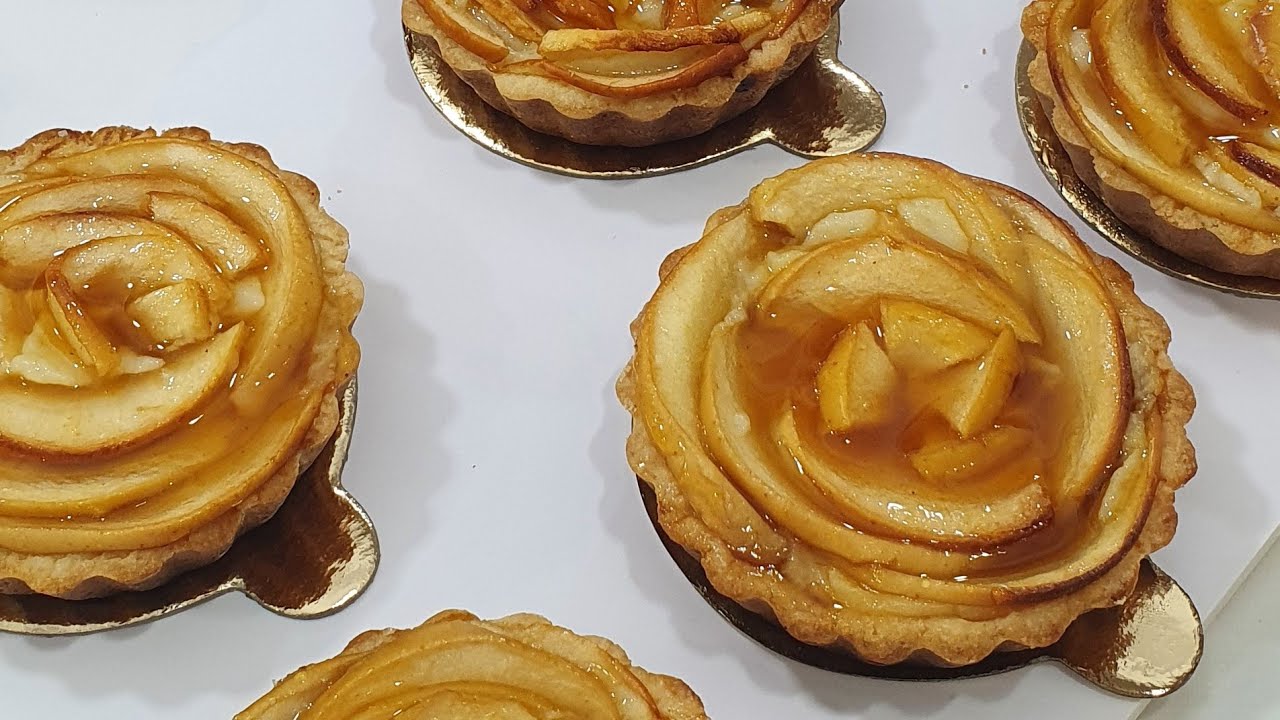 تارتولات التفاح بعجينة سحرية ستعتمدين عليها في جميع التارتولات لي تحضريها