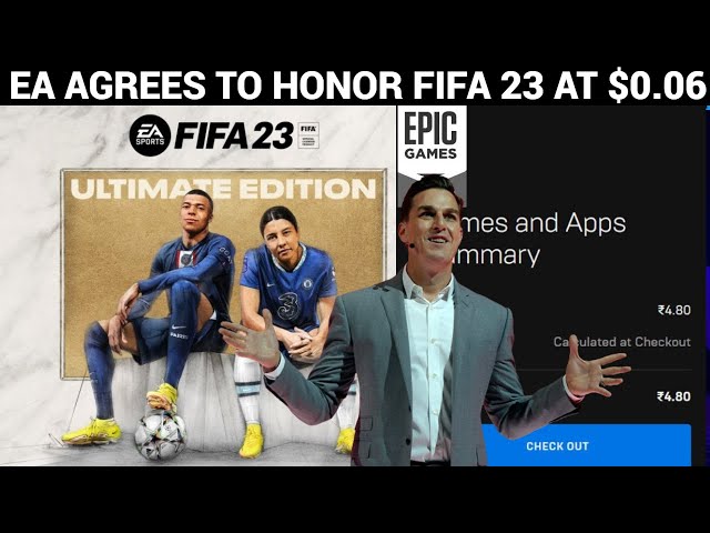 Niom on X: Yooo!! Thanks @EpicGames ! ❤️ Bought fifa 23