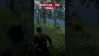 No chance. Over before it began. | RDR 2 #rdr2 #shorts