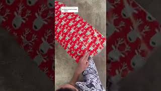 How to wrap a slippers #shorts