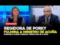 Roxana Rocha regidora de Porky arremete contra ministro de transporte por trenes