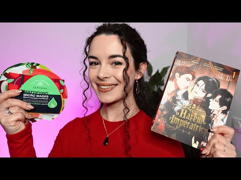 ASMR - Haul de mes cadeaux de Noël 🎁 | Relaxation intense, chuchotements pour dormir 💤