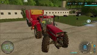 Farming Simulator 22 ČESKOSLOVENSKÁ MAPA svoz slámy KRÁVÁM A PRODEJ #04