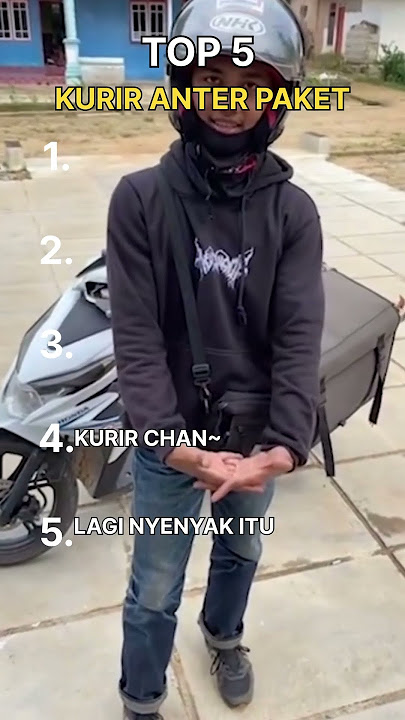 TOP 5 KURIR ANTAR PAKET🤣 #viral #top5 #lucu
