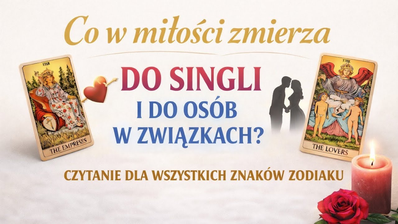 CO W MIŁOŚCI ZMIERZA DO CIEBIE?💕 SINGLE | ZWIĄZKI ✨ TAROT ✨️ WSZYSTKIE ZNAKI ZODIAKU ✨️ 