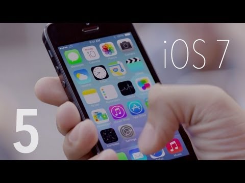 Top 5 iOS 7 Features!