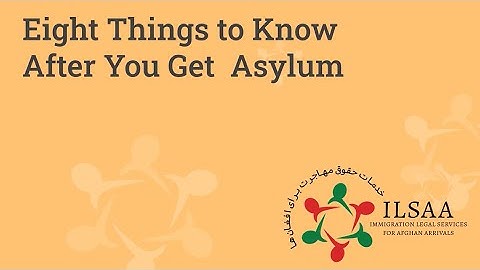 What to Do After Asylum is Granted