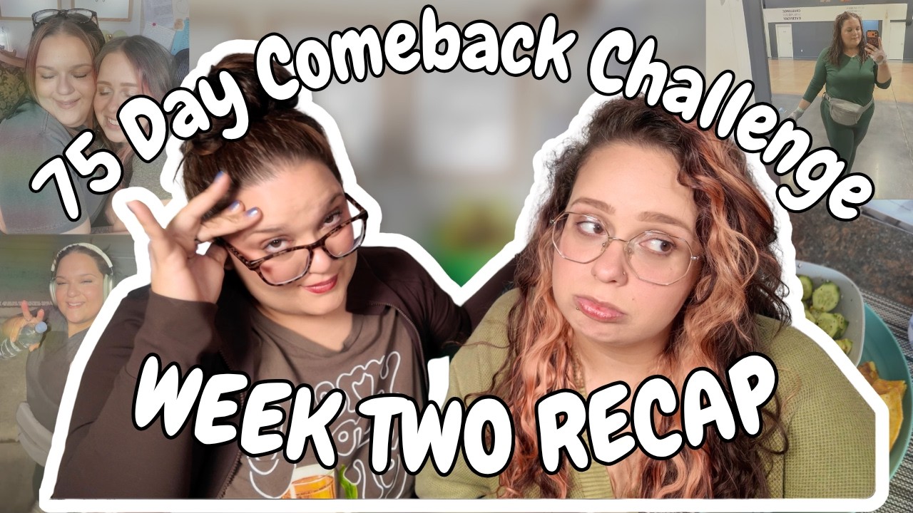 One of Us Lost Weight… & the Other.. | Week 2 Check-In 75-Day Comeback Club Challenge Weight loss