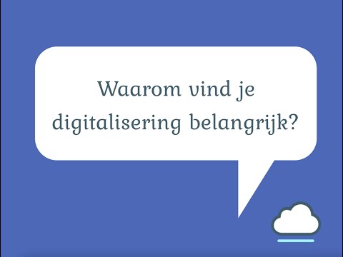 Deelnemersdag Brabant Cloud 2022 | Waarom vind je digitalisering belangrijk?