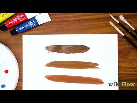 Video: Wie macht man grau braun?
