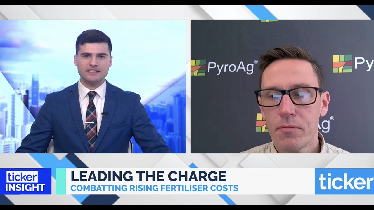 PyroAg Co-Founder John Mellowes discussing Wood Vinegar on Ticker Insight
