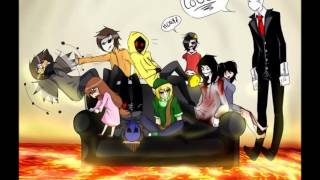 ♥Familia Creepy ♥- Jeff-Jane-Nina-Eyesless Jack-Slenderman-Sally-Ben