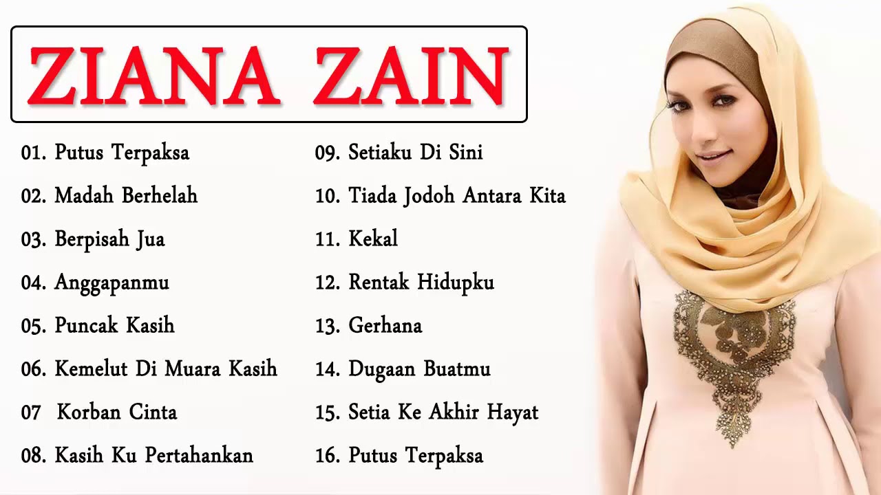 Ziana Zain Koleksi Album - Ziana Zain Lagu Lagu Terbaik ...