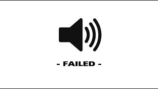 Failed - Sound Effect