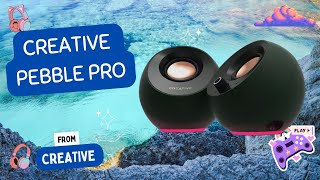 Creative Pebble Pro | ลำโพงมินิมอลที่คุณภาพไม่มินิ