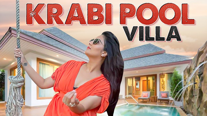 Krabi Pool Villa || Travel Vlog || Bangkok Tour Day 03  || Sreemukhi  || @Sreemukhi  ​