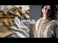 HOW TO NATURALLY DYE FABRIC WITH COFFEE | BOTANICAL COLORS | SHADES OF BROWN