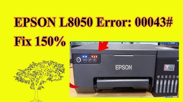 HOW To Fix Printer Epson L8050 Error #00043 #00031,#00061 Problem Fix 150%