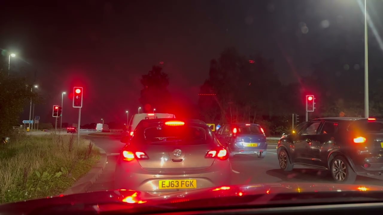 Commute with me from Leigh to Daresbury on this early Autumn morning 🍂 