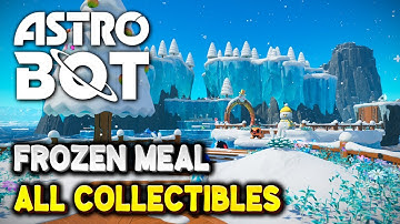 Astro Bot FROZEN MEAL 100% Guide | All Collectible Locations (Bots, Puzzle Pieces & Secret Level)
