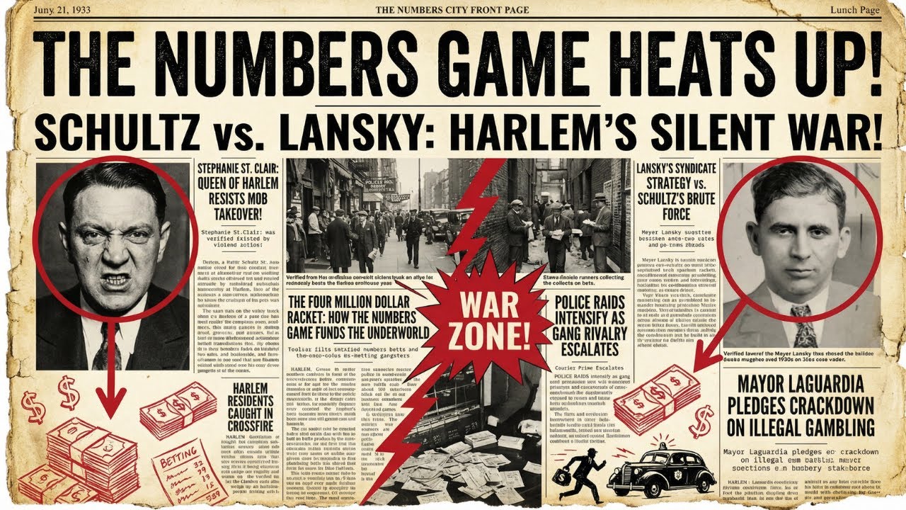 1933: Dutch Schultz vs. Meyer Lansky — The Quiet Money War Over Harlem’s Numbers Empire