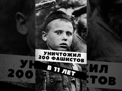 Одиннадцатилетний партизан уничтожил 200 фашистов #история #факты #прошлое #интересно #ссср