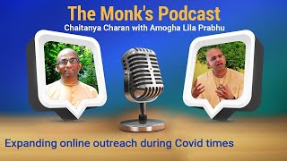 Expanding online outreach during Covid times, The Monk's Podcast 186 with Amogha Lila Prabhu screenshot 5