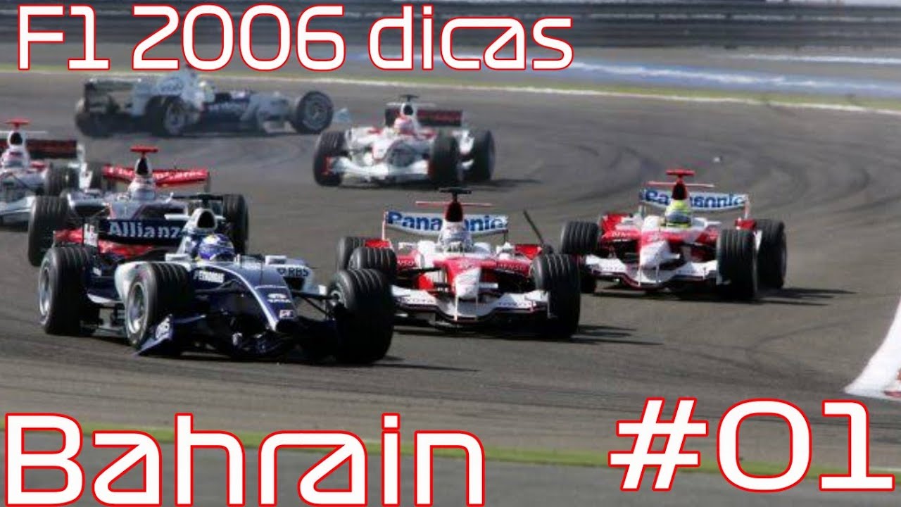 F1 2006 Dicas - Como fazer volta rápida no Bahrain?