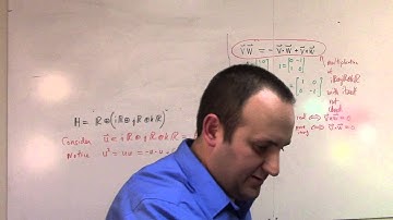 Matrix Lie Groups: Lecture 1 part 2: complex and quaternion