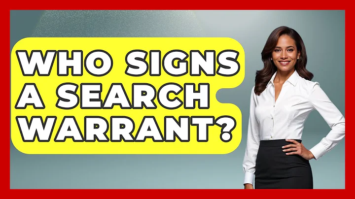 Who Signs A Search Warrant? - Law Enforcement Insider