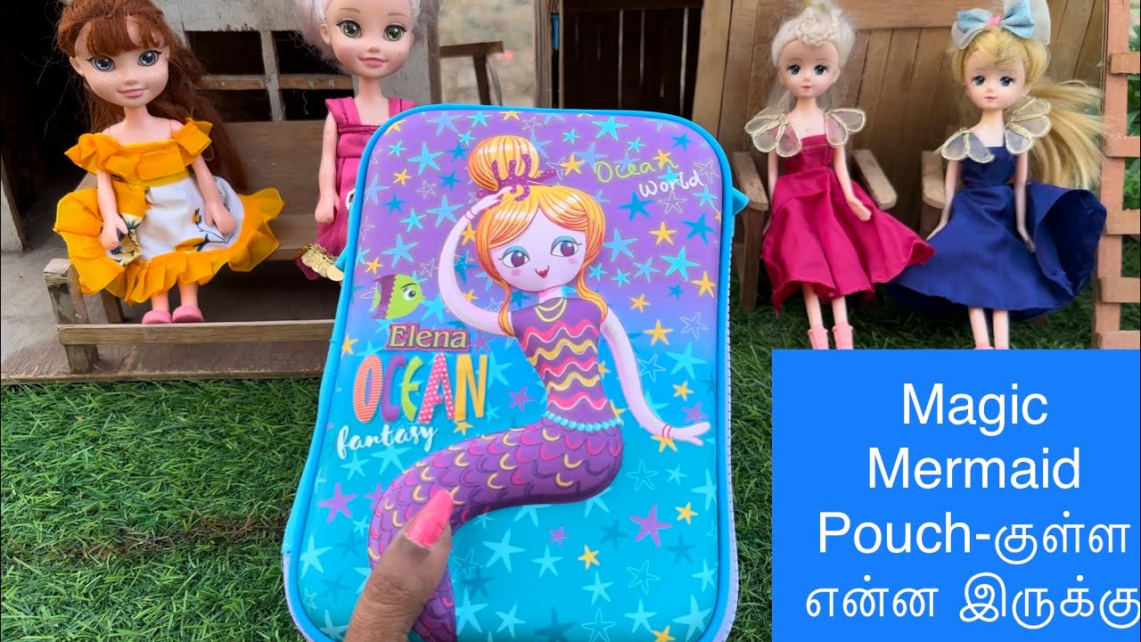 Magic Mermaid Pouch-குள்ள என்ன இருக்கு#monalisa