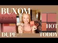 Review Of Buxom’s New Hot Toddy Products &amp; A Dupe🍂 Watch Before You Buy!!!