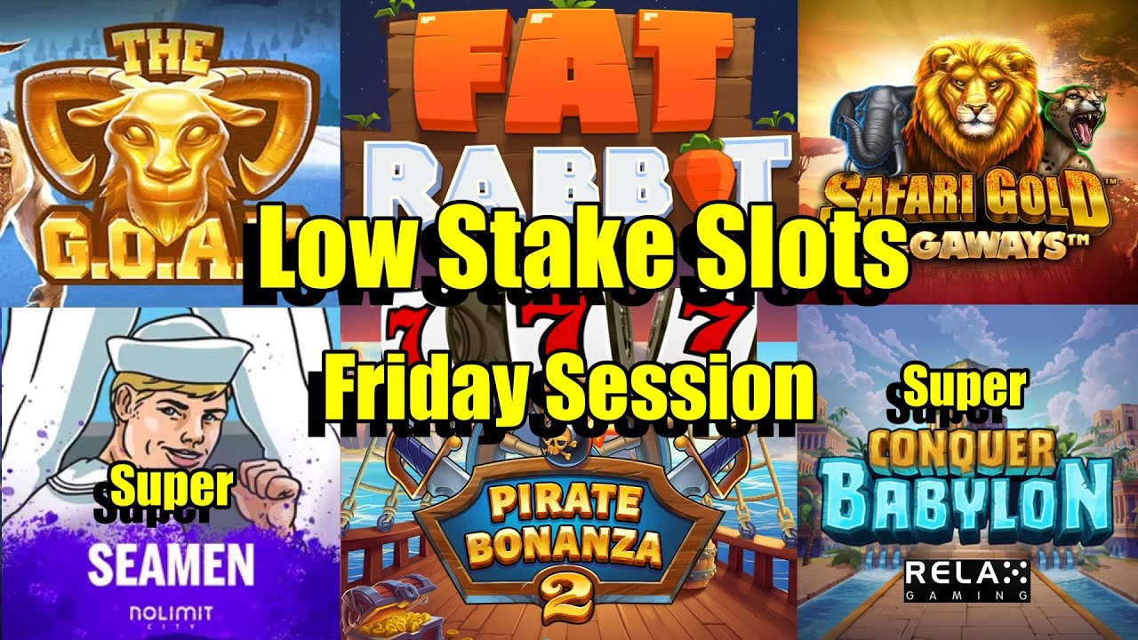 Friday Bonus Buy Session, New Nolimit Seamen Super Bonus, Spinman, Fat Rabbit & So Much More
