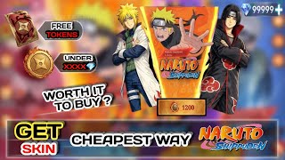 CHEAPEST WAY DRAW GET 1 NARUTO SKIN ❗(💯 GUARANTEED) MLBBxNARUTO DRAW TRICK‼️WORTH IT TO BUY⁉️ - MLBB screenshot 3