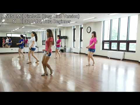 Fireball! (Easy Club Version) Linedance - Lana Williams – Oct 2016