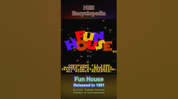 Fun House - Released 1991 - NES Encyclopedia #NESencyclopedia #nes #retrogaming #retro