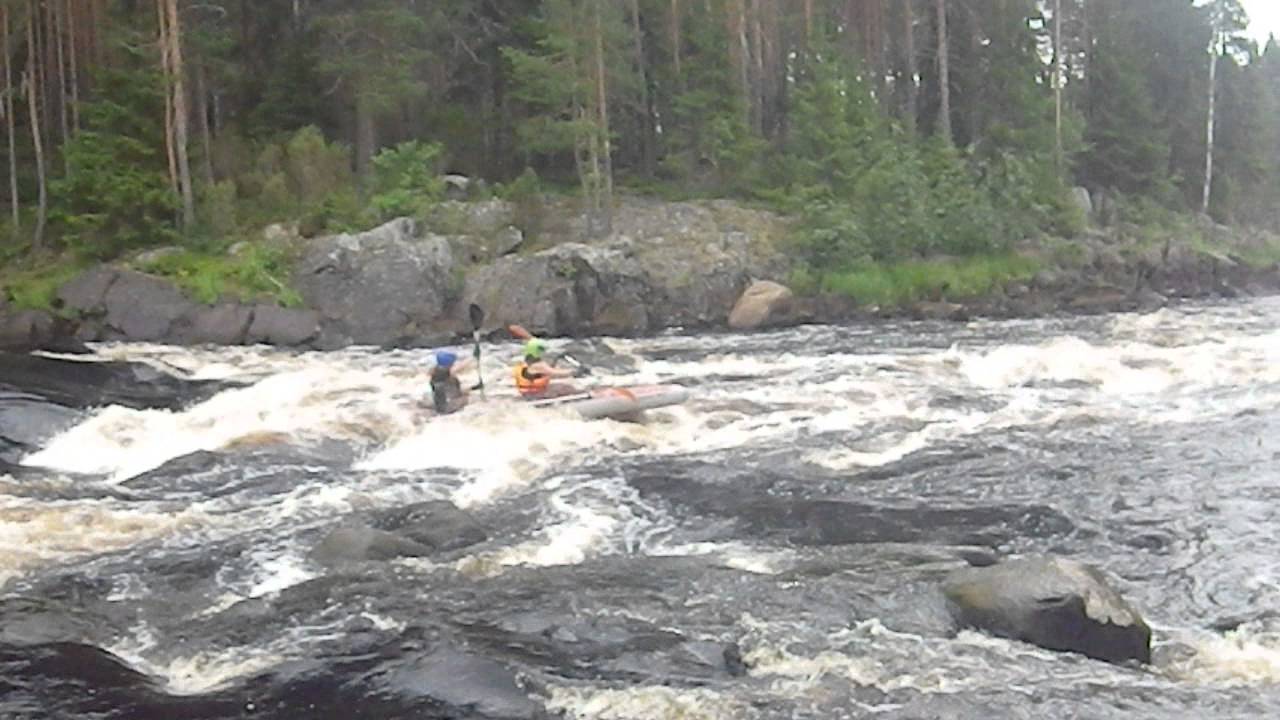 2013.07 Шуя. Сизовский. Байдарка Щука-2 - YouTube